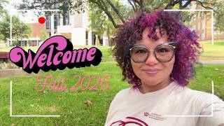 Welcome Fall 2026!