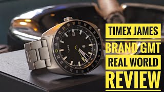 Review: Timex x The James Brand Automatic GMT 41mm Titanium