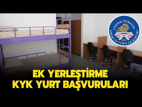 SON DAKİKA YKS 2. EK YERLEŞTİRMEYLE YERLEŞEN ÖĞRENCİLERİN KYK YURT BAŞVURULARI BAŞLADI #yurtbaşvuru