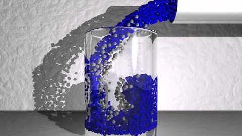 Particle-Based Fluid-Fluid Interaction (ESCA 2005) [Pouring]