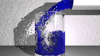 Particle-Based Fluid-Fluid Interaction (ESCA 2005) [Pouring]