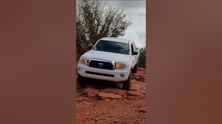Outlaw Offroad Trail in under a minute.   #arizona #offroad #sedona #toyota #toyotatacoma