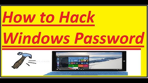 HACK | RESET any Windows 10 password, No software used. Do it like a pro!