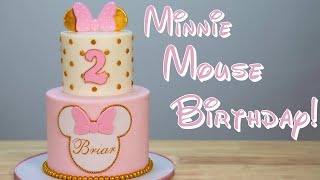 Minnie Mouse Cake Tutorial