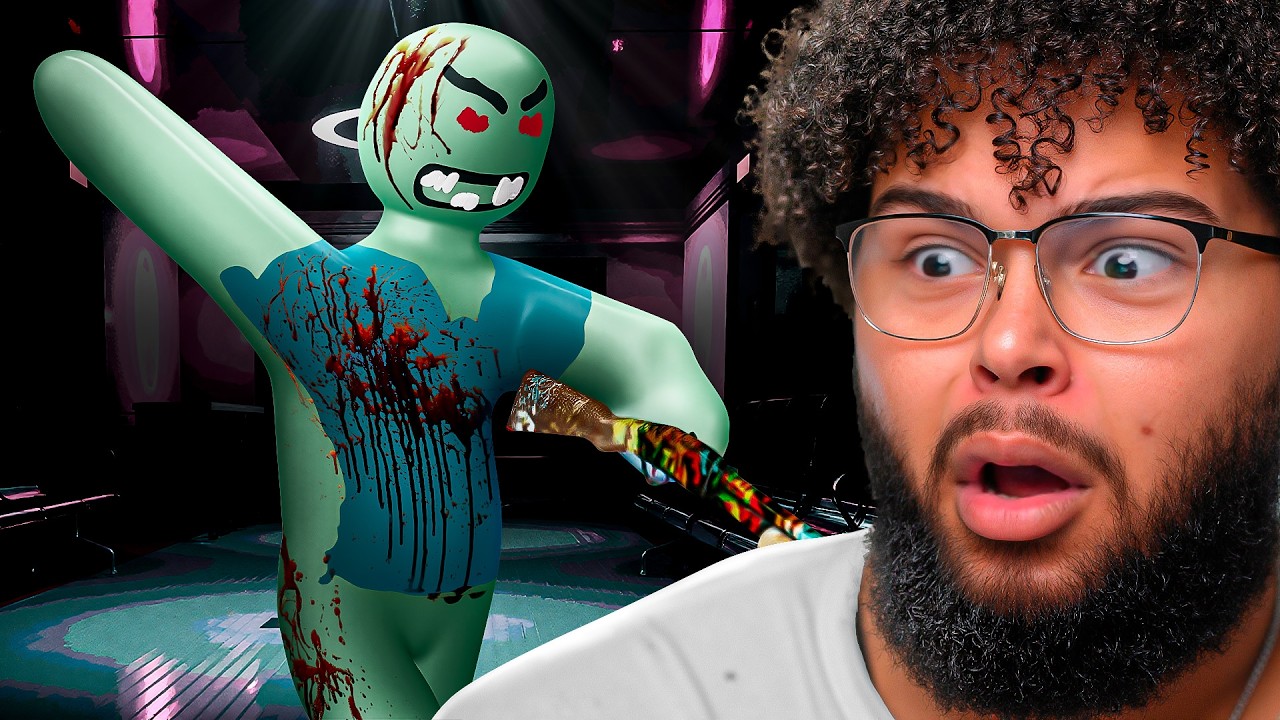 WE PLAYED CUSTOM HORROR MECCHA CHAMELEON MAPS!