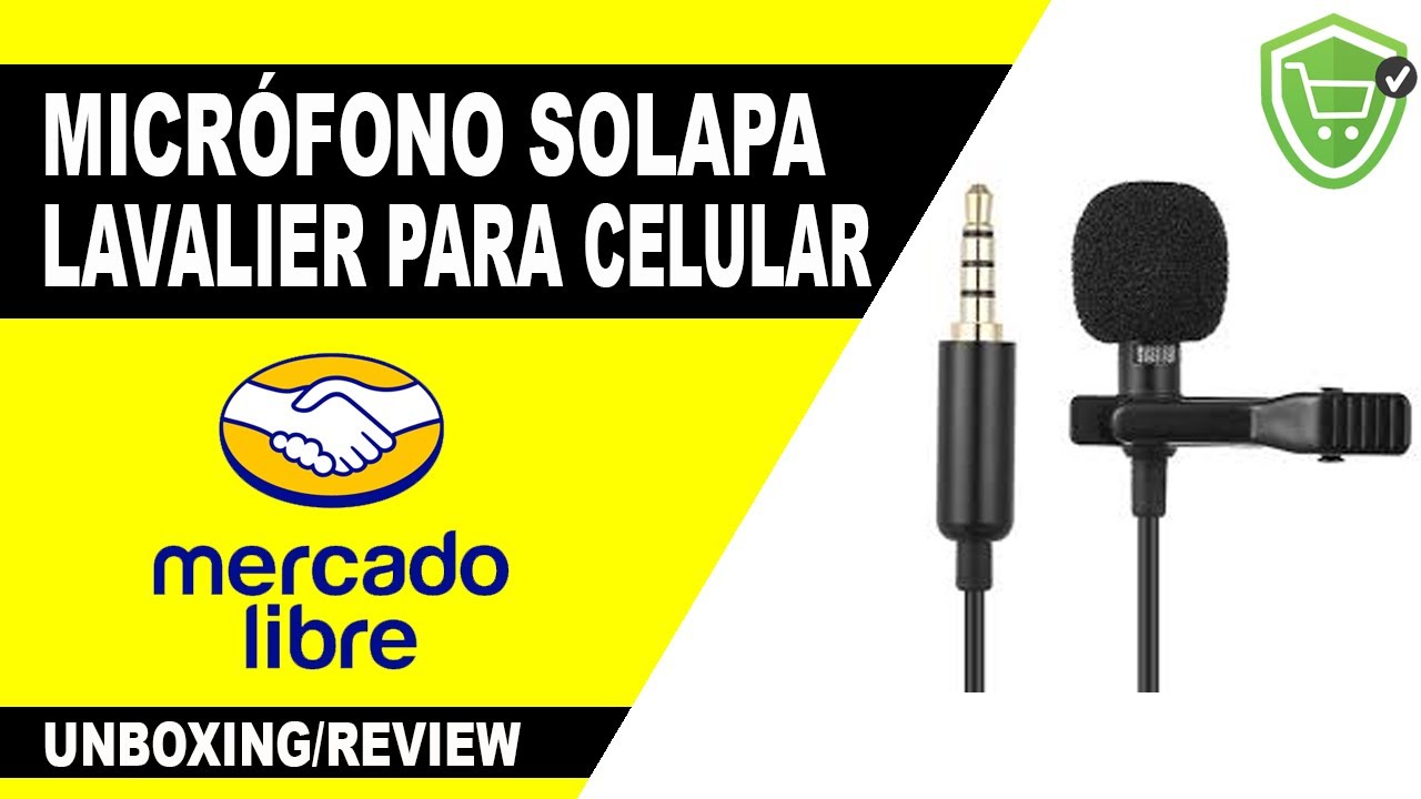 📦 MICRÓFONO SOLAPA PARA CELULAR LAVALIER