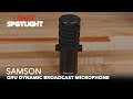 Samson Q9U Dynamic Broadcast Microphone | Overview