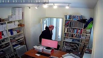 AlarmSecur.com / 13 seconds + 2 seconds BEFORE the alarm went off.