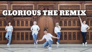 GLORIOUS THE REMIX - line dance demo by Quick Five