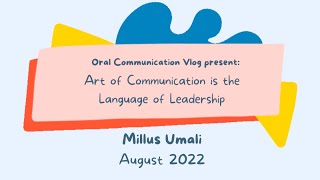 Oral Communication PETA 1 | Millus Umali