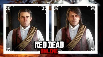 How to Create Arthur Morgan & John Marston in Red Dead Online | Character Creation in RDR2