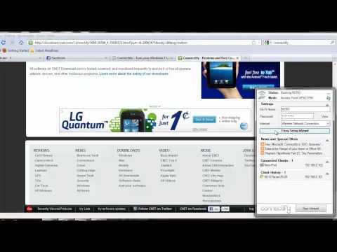 How To Turn Your Windows 7 Laptop Into A Wireless HotSpot