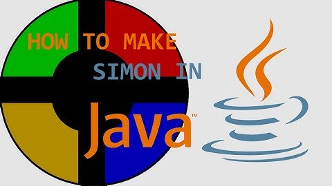 Programming Simon in Java! (Full Tutorial)