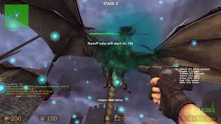 Counter-Strike Source: Zombie Escape - ze_tyranny2_v2 (Stage 3 Boss Battle) (Second Attempt)