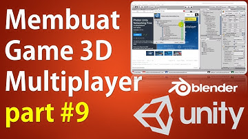 Membuat Game 3D Multiplayer Unity & Photon (Part 9 / 33) - UI Multiplayer & Setting Photon