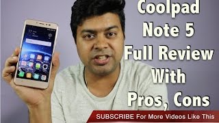 Hindi | Coolpad Note 5 Full Review, Pros, Cons, Comparison, Camera, Features | Gadgets To Use