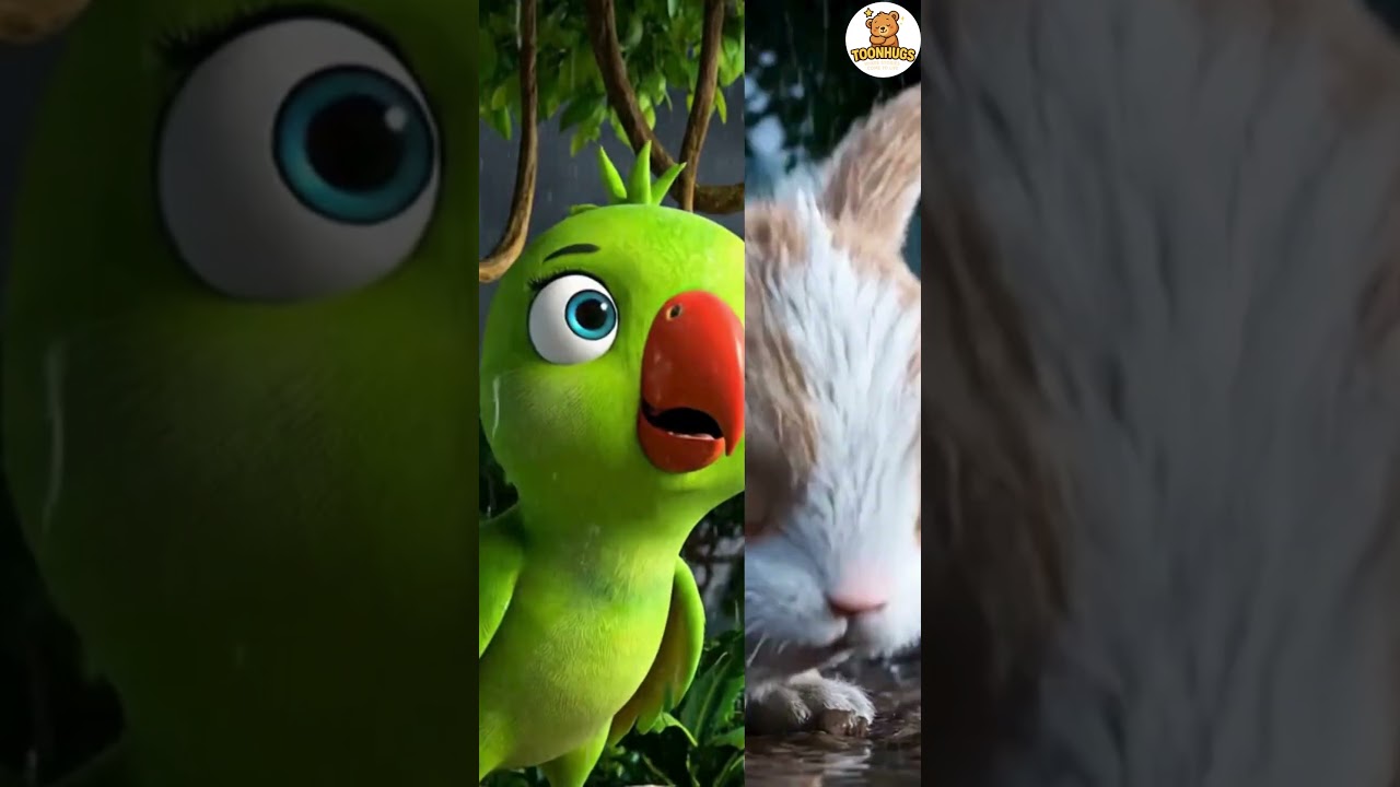 Polly the Parrot’s Brave Flight 🦜 | A Heartwarming Jungle Story for Kids
