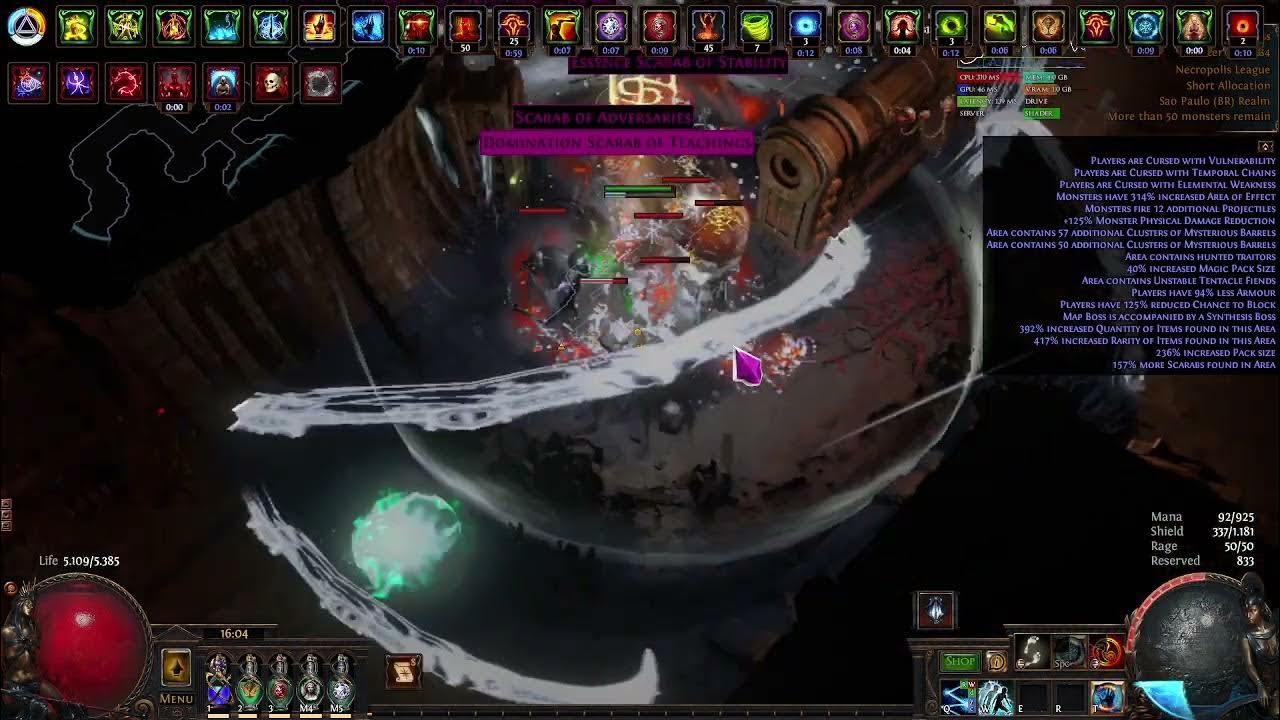 bolt of fragmentation mahuxtol 3.24 t17 showcase YouTube