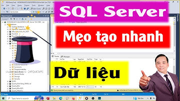 Thủ thuật tạo nhanh dữ liệu trong SQL Server | Trại Huấn Luyện Coder iif