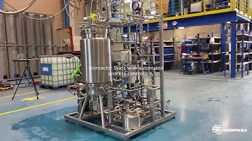 Bioreactor skids with automated process control | Final Validation Test Day