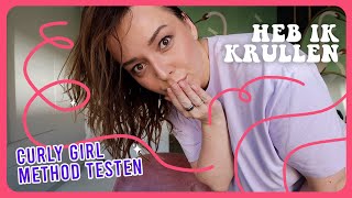 Ik test de Curly Girl Methode op mijn rechte haar | Beautygloss