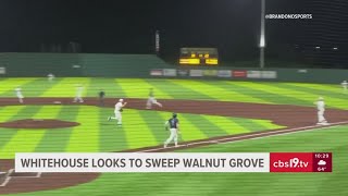 Whitehouse sweeps Prosper Walnut Grove in bi-district playoffs