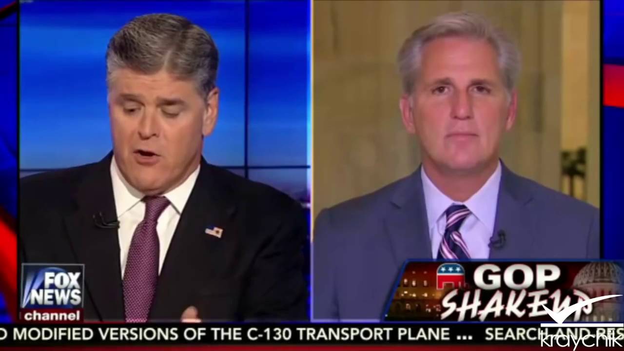 Kevin McCarthy; New House Majority Leader; w/Hannity; 9 29 2015 - YouTube