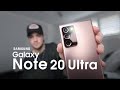 Samsung Galaxy Note 20 Ultra Unboxing and Hands on Review
