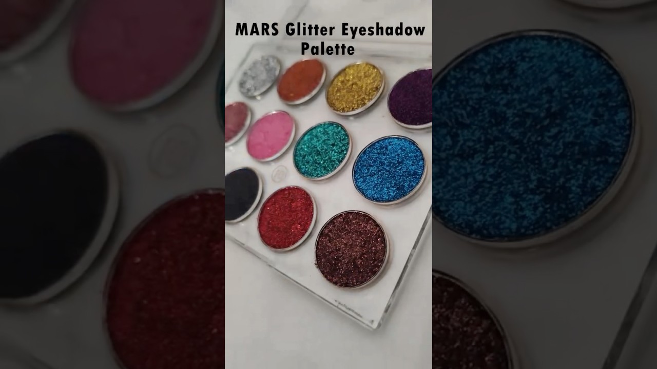 MARS Glitter eyeshadow palette, ₹349!❤️👀
