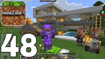 Minecraft: Pocket Edition | Survival | GamePlay Walkthrough Part 48 ( iOS, Android )