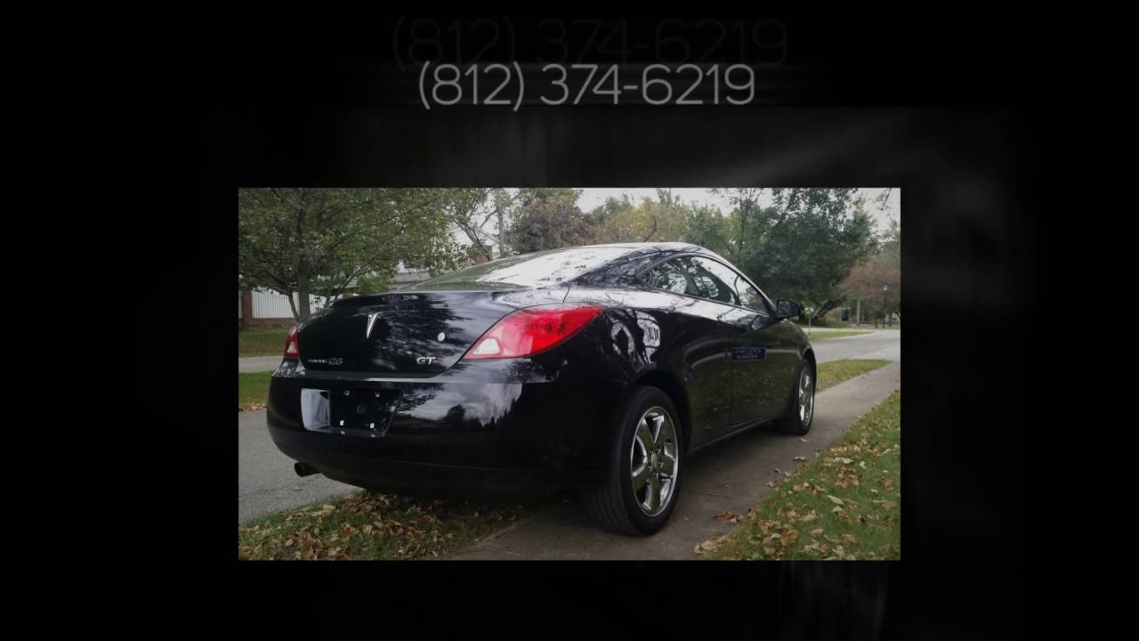 2007 Pontiac G6 Black With Beige Leather Interior Coupe 3 5l V6 Nice 4995