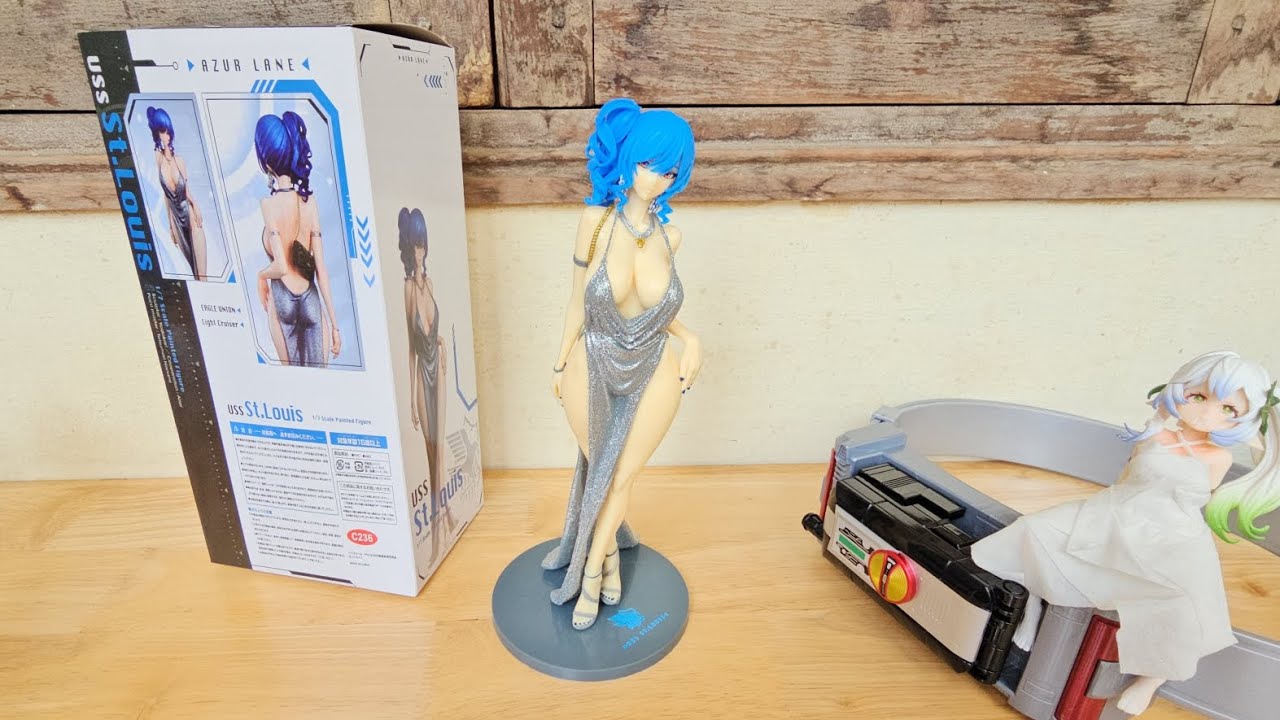 [ Figure Review ] Đập hộp: 1/7 St.Louis - Cast off - Azur Lane / Của rẻ có phải của ôi ???