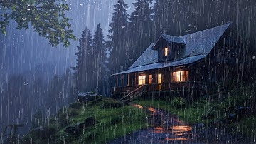Super Heavy Rain To Sleep Immediately - ASMR, Rain Sounds For Relaxing Your Mind And Sleep Tonight