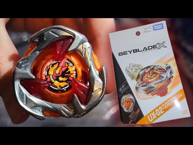Beyblade X UX-02 HellsHammer 3-70H Unboxing! - YouTube