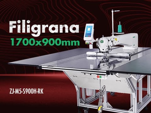 Com uma área de trabalho de 1700x900 mm a FILIGRANA ZOJE ZJ-M5-S900H-RK possibilita uma enorme versatilidade de ...