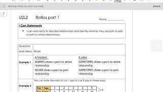 U2L2 Ratios