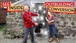 Moving Into Our Renovated Outbuilding - 1840s Cottage - Isle of Skye, Scottish Highlands - Ep25