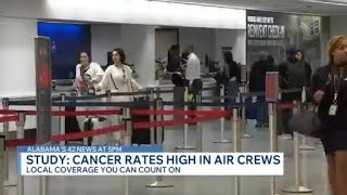 Study: Cancer rates high in air crews