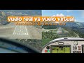 Vuelo Real vs Vuelo Simulado con controles de Virtual Fly en el Microsoft Flight Sim 2020 | Ep.3