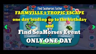 Farmville 2 Tropic Escape Hold your seahorses Event screenshot 4