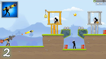 Boom Stick Gameplay 2, Android Games Walkthrough ios Simulato‪r Trailer