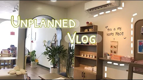 [ENG]Unplanned Vlog📍: study in a cafe/self-studying/Kdrama📚