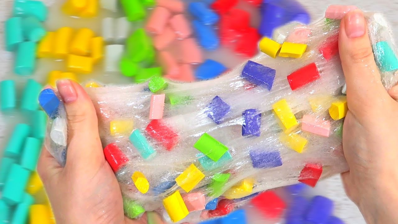 FOAM CHUNK SLIME | Most Satisfying Sponge Slime Video | Slime Time