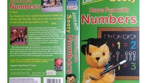 Learn with Sooty  Have Fun with Numbers VHS