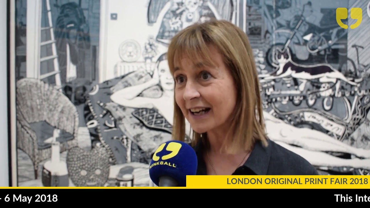 Helen Rosslyn - London Original Print Fair 2018