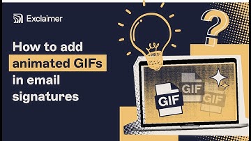 How to add animated GIFs in email signatures