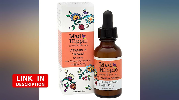Mad hippie vitamin a serum đánh giá