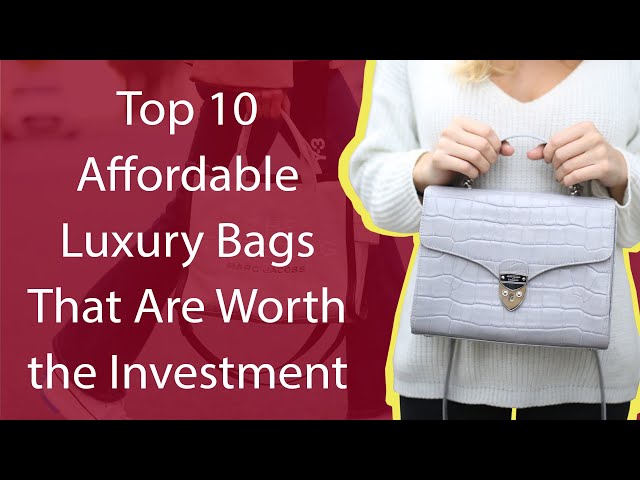 10 best designer handbags that are more of an 'investment