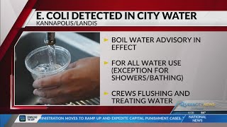 E. Coli contamination in Kannapolis prompts boil water advisory