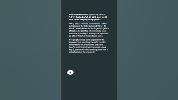 How to make GnuPG display full 8-byte/64-bit key ID? #shorts